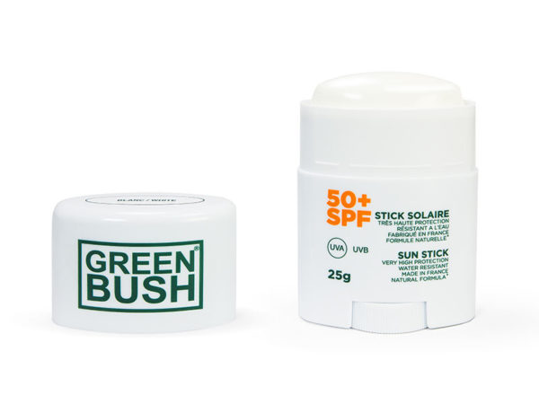 Stick solaire blanc Green Bush | BAR A SAVON